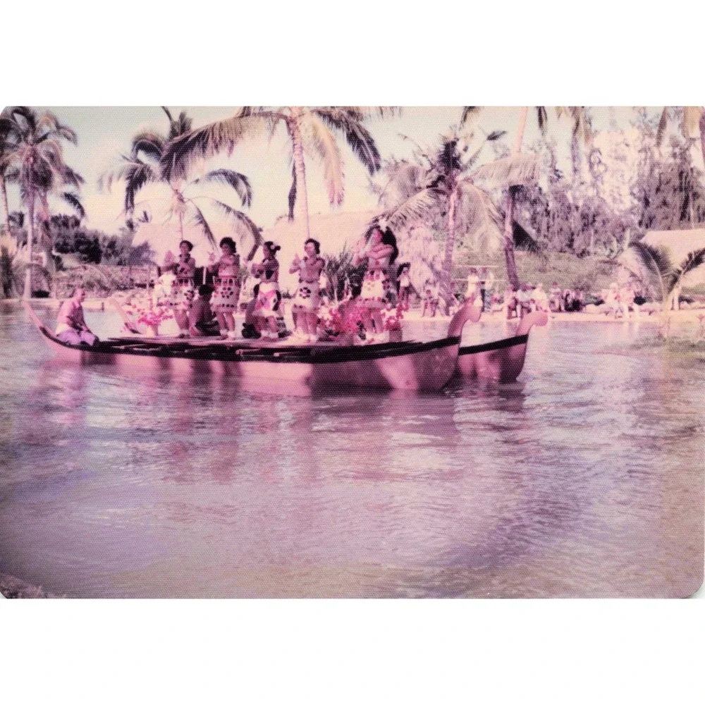 Vintage 1970s Polynesian Cultural Center Hawaii Canoe Pageant Photo Lot of 16 - Picture 5 of 16